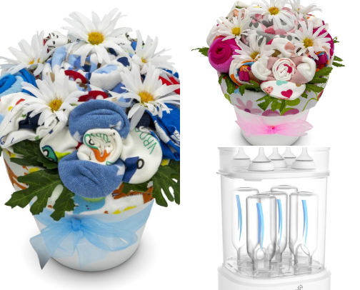 Things I got for my friends baby showers cover photo collage