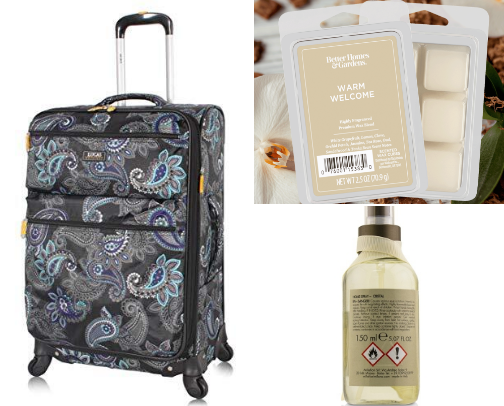 Luggage cover photo collage