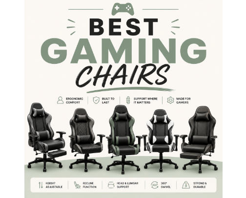 Best Gaming Chairs cover photo collage