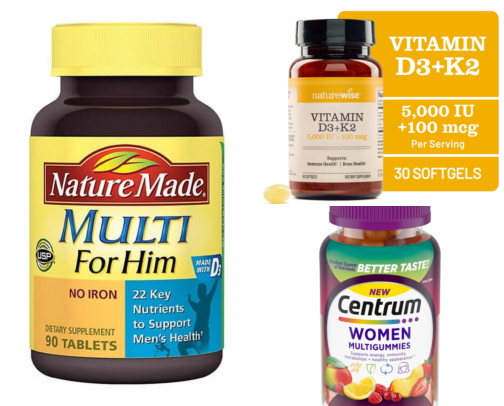 I Tried 7 Multivitamins Over 6 Months and These Actually Boosted My Energy cover photo collage