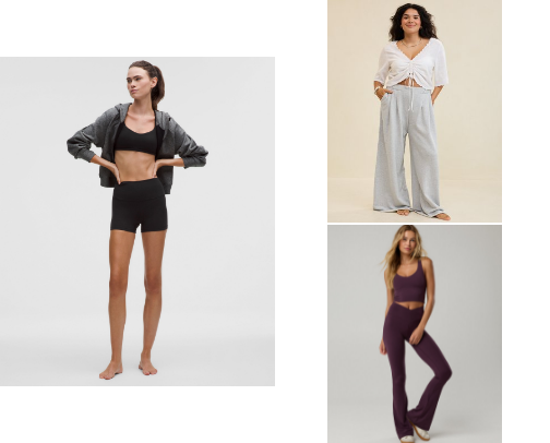 My Favorite Activewear & Loungewear cover photo collage