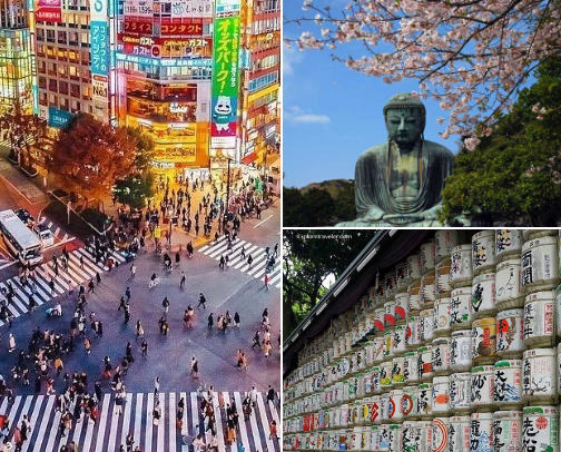 Kanto Travel Recommendations cover photo collage