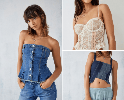 Corsets & Bodies Urban cover photo collage