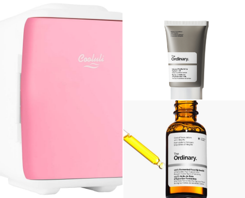 my hand-crafted skincare routine as someone with dry, sensitive skin! cover photo collage