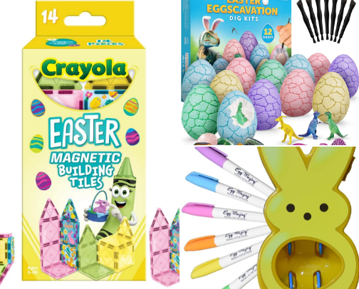Easter basket fun for kids! cover photo collage