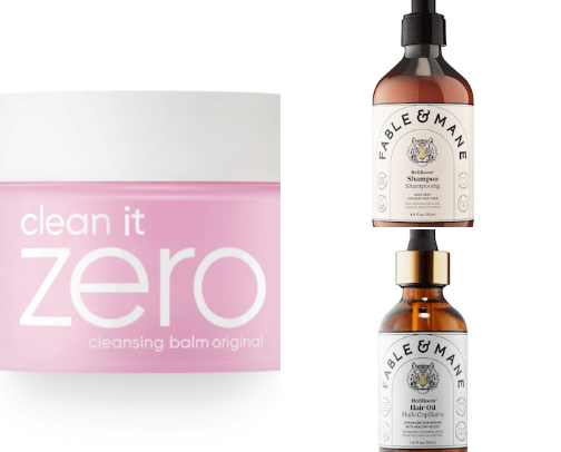 everything shower products cover photo collage