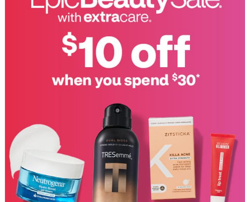 CVS EPIC BEAUTY SALE cover photo collage
