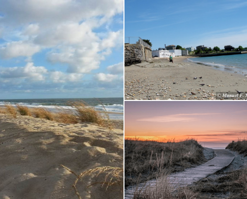 The best beaches cover photo collage