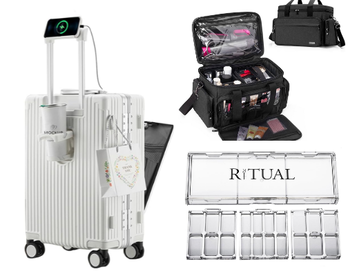PRO Makeup kit organization cover photo collage