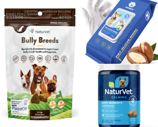 Dog must haves (my pittie & small family pups apporved) cover photo collage