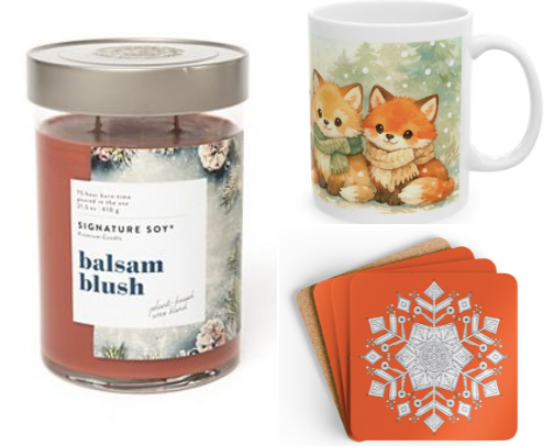 Orange Aesthetic cover photo collage