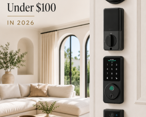 Best Smart Door Locks Under $100 in 2026 🚪 cover photo collage