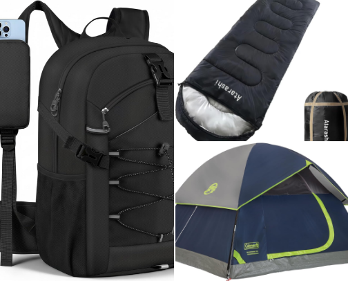 Things you need when you wanna go hiking cover photo collage