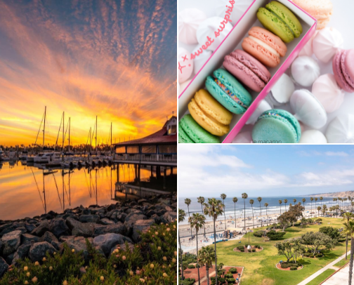 Things to do and places to eat when visiting San Diego and surrounding areas. cover photo collage