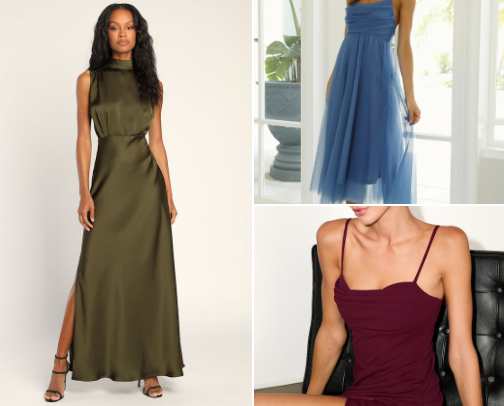 Lulus: Dresses, Shoes & Bags Worth Adding to the Cart 🛍️ cover photo collage