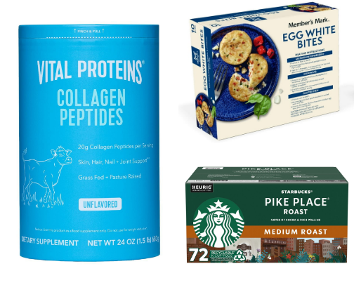 Food & Supplements I Buy on Repeat from Sam’s Club as a Certified Nutrition Coach cover photo collage
