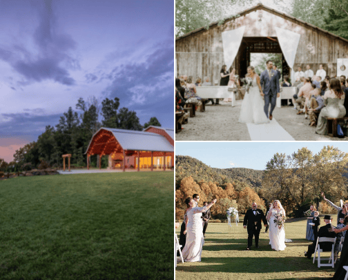 Connelly Springs, NC Wedding Venues cover photo collage