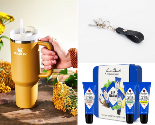 For The Boyfriend Who Says "Don't Get Me Anything" - 20 Gifts He Uses Daily cover photo collage