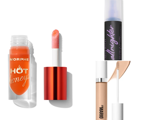Fav makeup products cover photo collage