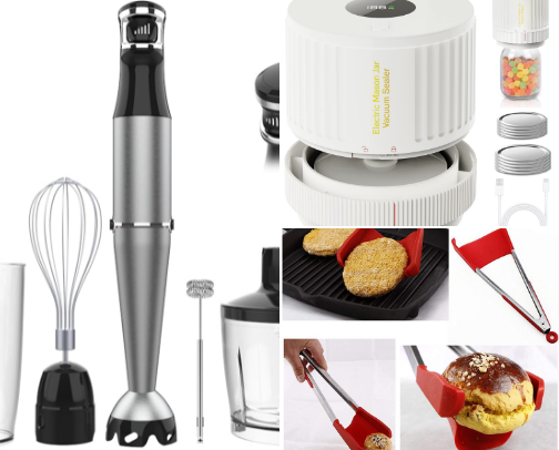 Kitchen Essentials cover photo collage