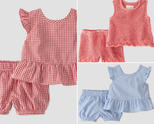 The CUTEST Organic Cotton Spring Baby Clothes ⚓️🌸 cover photo collage