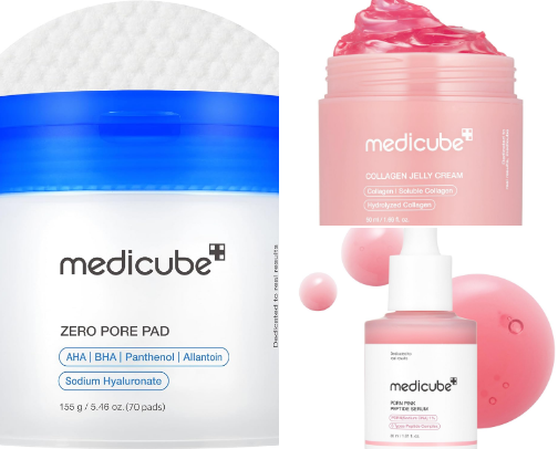 Skincare Products cover photo collage