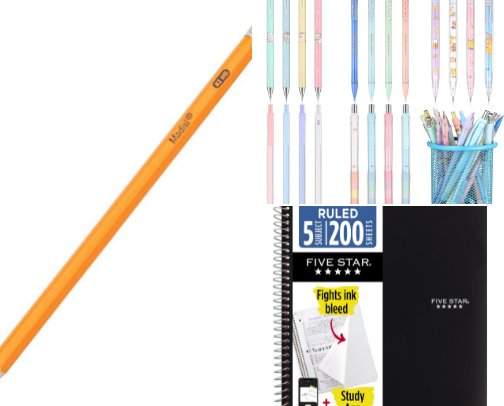 Back to school must haves 📚 cover photo collage