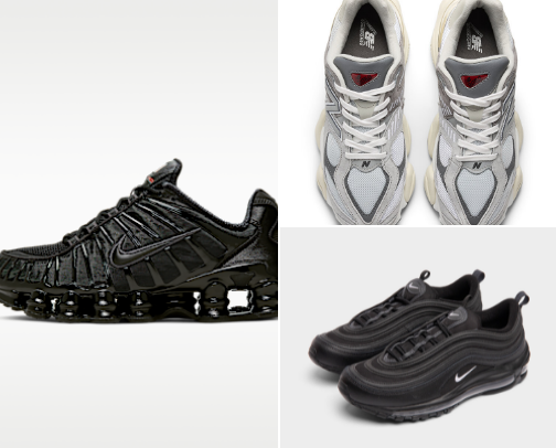 Best-selling sneakers🤞🏼 cover photo collage