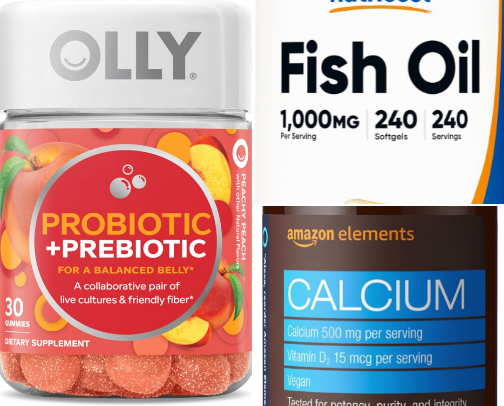 My Current Supplements! cover photo collage