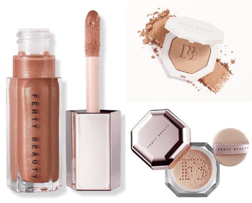 Fenty Beauty cover photo collage