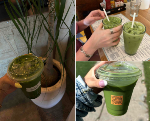 My 10/10 matcha recommendations cover photo collage