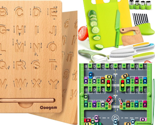 Montessori Child. cover photo collage