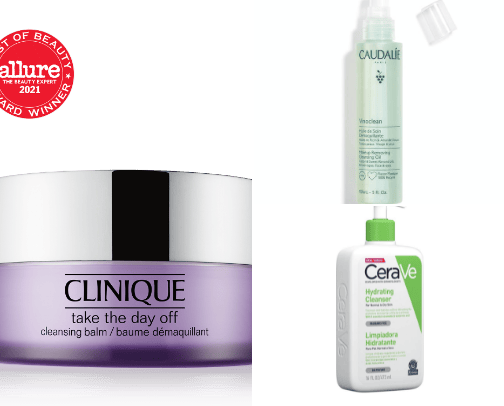 COMBINATION SKIN skincare routine  cover photo collage