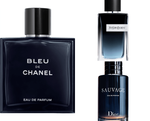 ✧ PARFUMES FOR HIM ✧ cover photo collage