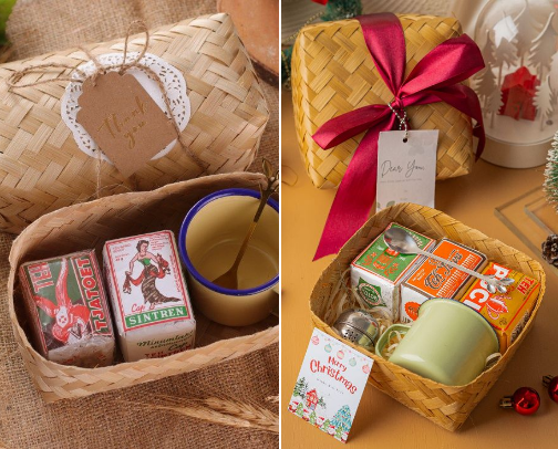 Artistic Tea Hampers cover photo collage