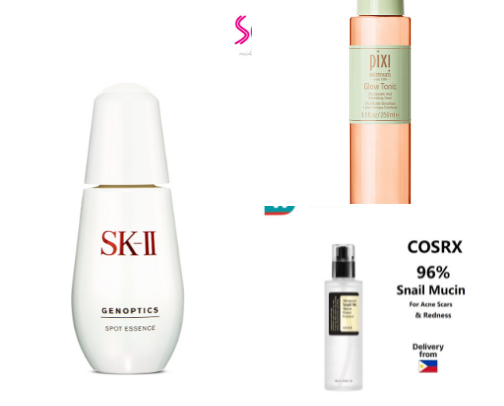 Toners, Essences & Mists cover photo collage