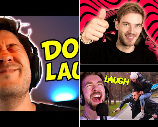 My favorite YouTubers to low key watch while doing various things cover photo collage