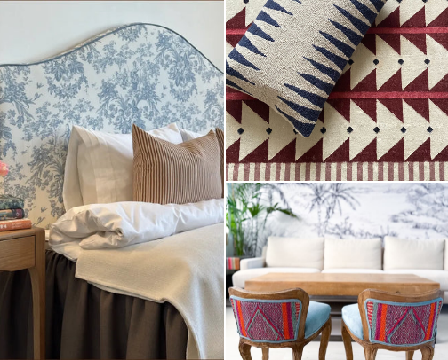 Artisanal Home Textiles cover photo collage