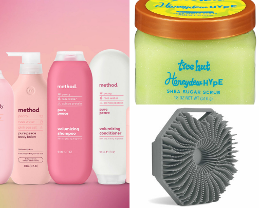 Shower Essentials I Actually Use Every Day cover photo collage