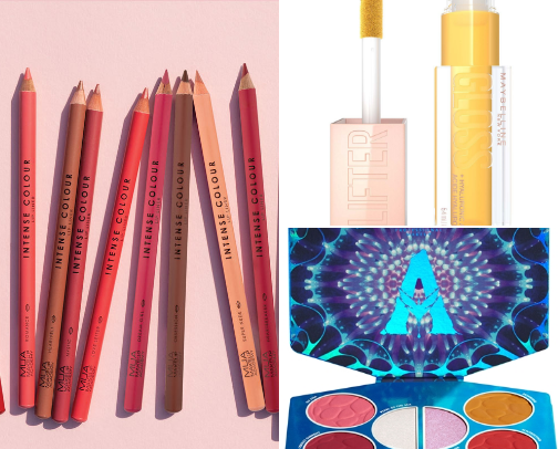 Makeup, beauty 🩷🌺 cover photo collage