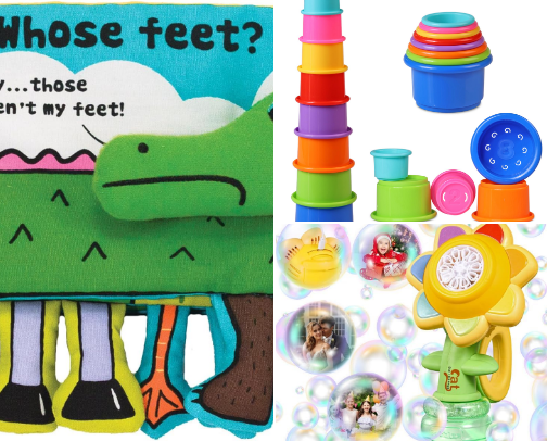 No-Stress Easter Basket Ideas From Amazon cover photo collage