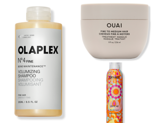 My Thin Hair Must-Haves as a Mom of 4, in my 30's. cover photo collage
