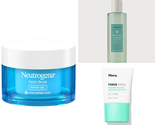 Skincare Favs 🫧 cover photo collage