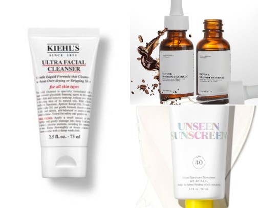 Glowing Skin Essentials – Skincare That Works💧✨ cover photo collage