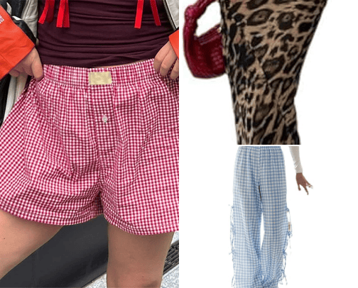 Summer Travel Bottoms: Amazon cover photo collage