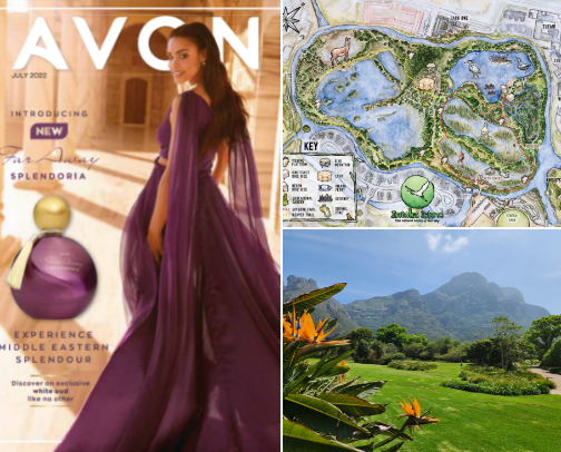Avon south africa cover photo collage