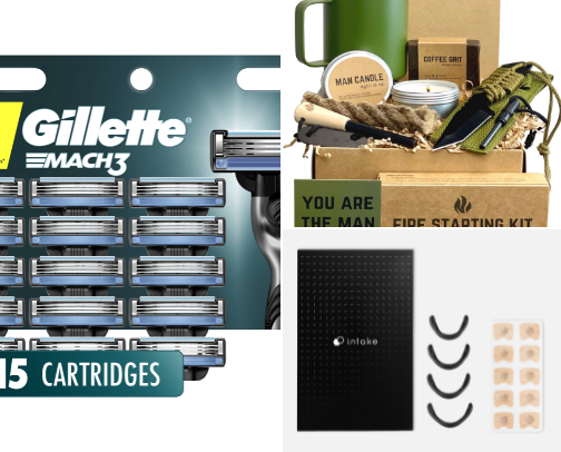 Gifts for him cover photo collage