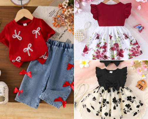 Little clothes for little miracles.” ❤️ 😍 💖 ❣️ cover photo collage