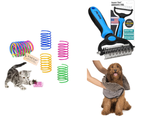 Dog and Cat Supplies cover photo collage