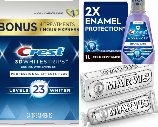 Teeth whitening cover photo collage